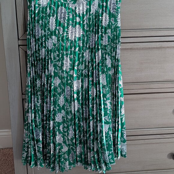 J. Crew Pleated Midi Skirt - Picture 1 of 4